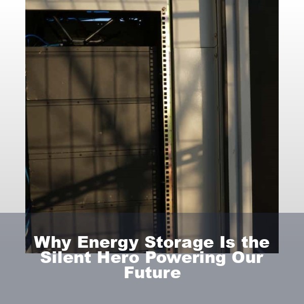 Why Energy Storage Is the Silent Hero Powering Our Future